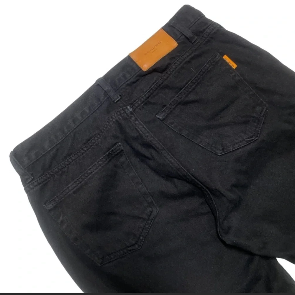 Sandro Paris Etroit Men’s Black Slim Jeans - Picture 11 of 13